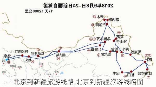 北京到新疆旅游线路,北京到新疆旅游线路图
