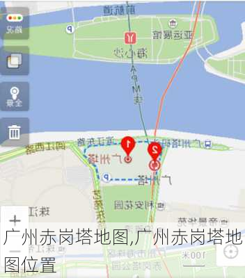广州赤岗塔地图,广州赤岗塔地图位置