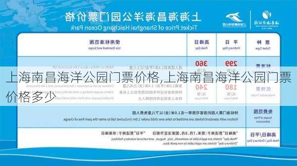 上海南昌海洋公园门票价格,上海南昌海洋公园门票价格多少